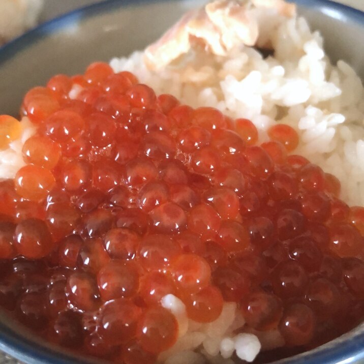 北海道の秋の味覚！イクラの醤油漬